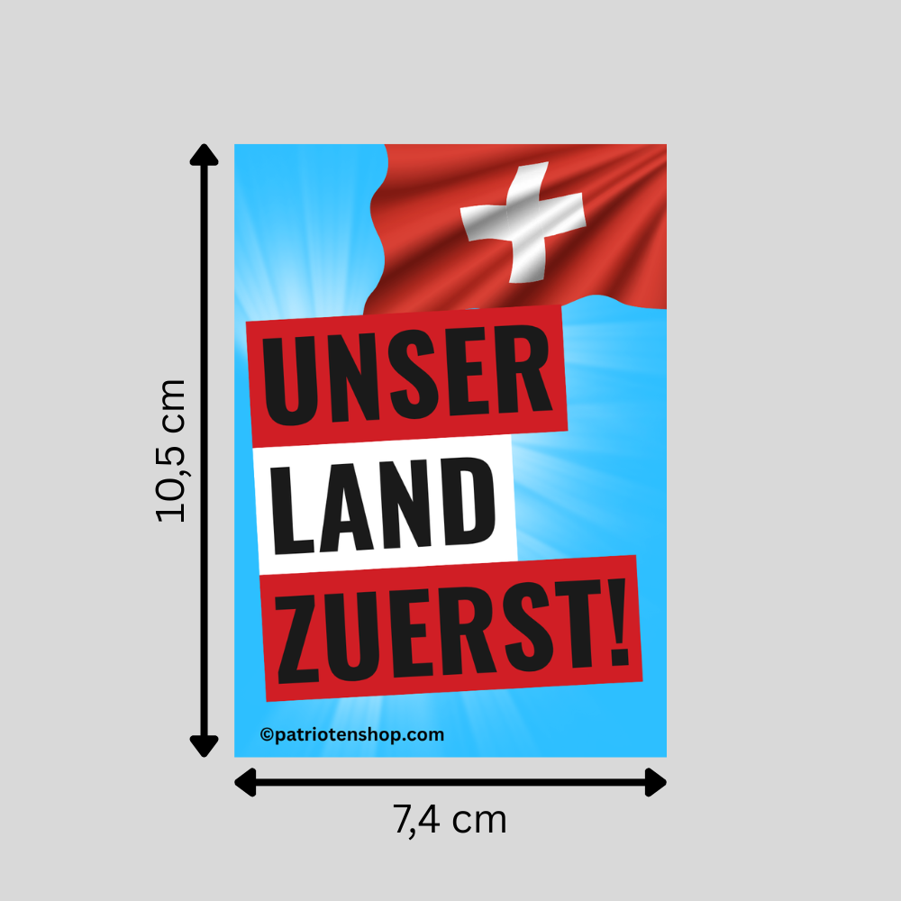 5er Schweiz-Paket (25 - 500 Stück)
