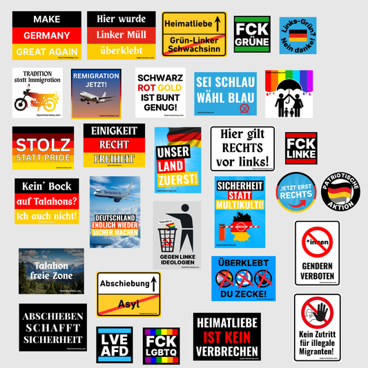 30er Paket/ALLE Motive (150 - 3.000 Stück)