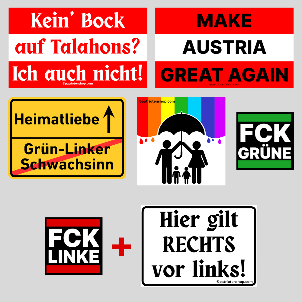 7er Österreich-Paket (35 - 700 Stück)
