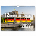 STRENG Limitiert: "12 Monate Deutschland - Aber Normal" Kalender 2027 A3/A4