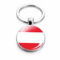 Schlüsselanhänger Österreich Flagge Rot-Weiß-Rot (Fehldruck siehe 2. Bild)