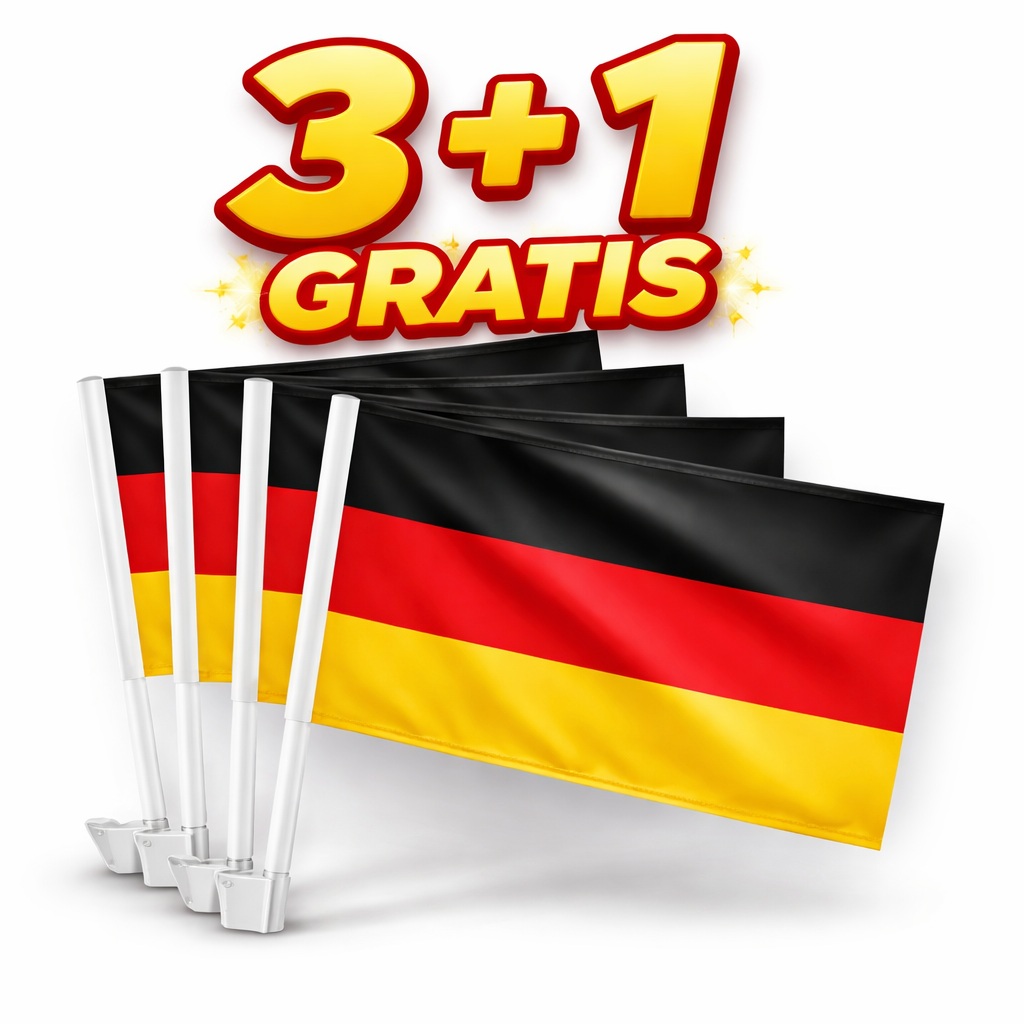 WM Autofahne Deutschland