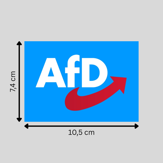 "AfD": 10 - 300 Sticker (Premium-Qualität)