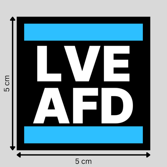 "LVE AFD": 10 - 300 Sticker (Premium-Qualität)