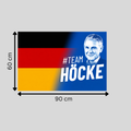 #TeamHöcke Flagge