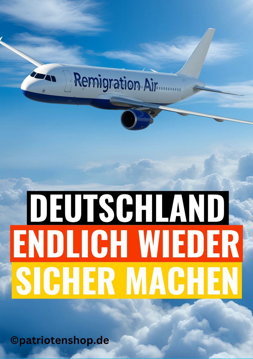 Remigration Air: 10 - 300 Sticker (Premium-Qualität)