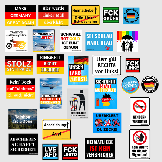 30er Paket/ALLE Motive (150 - 3.000 Stück)