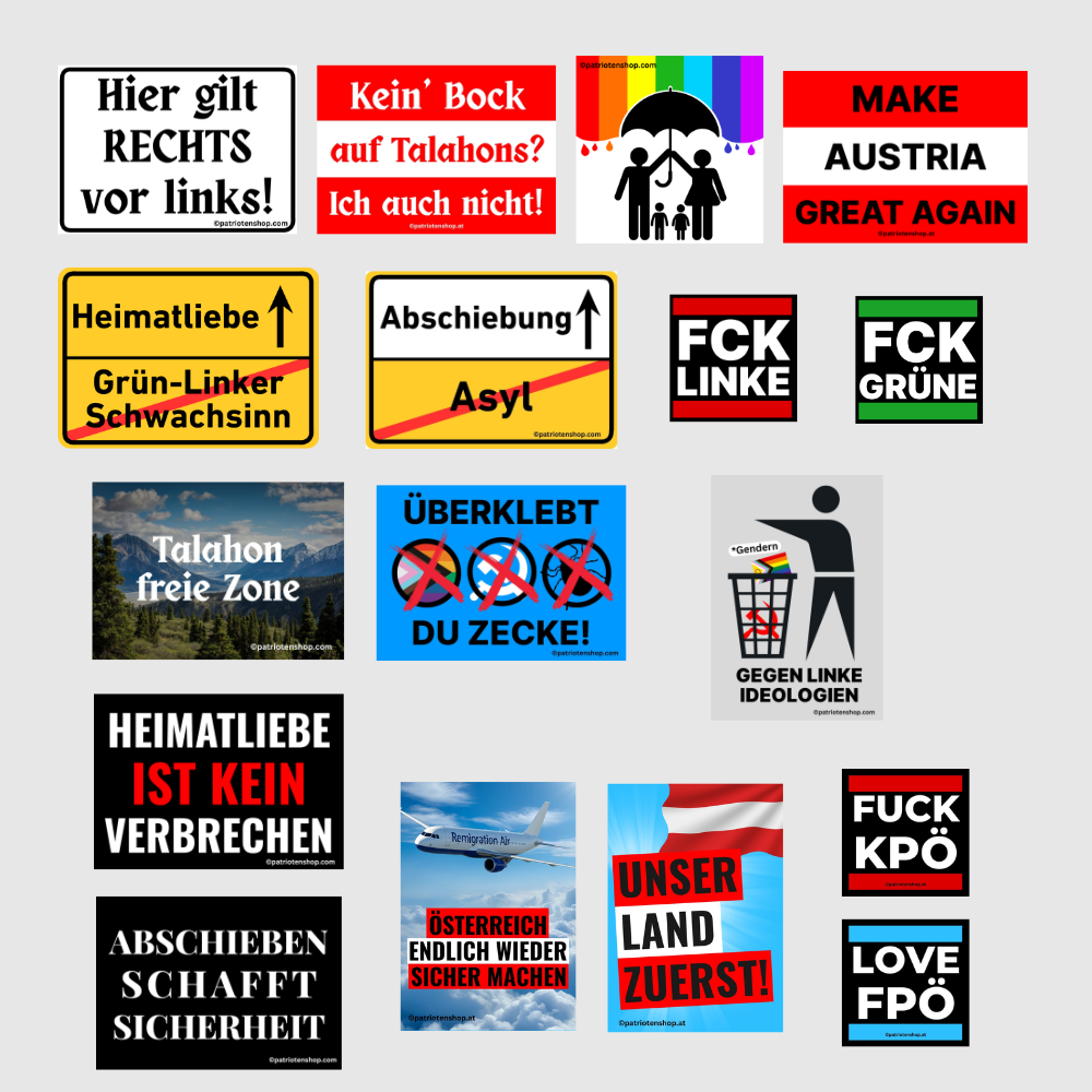 17er Österreich Paket (85 - 1.700 Stück)