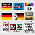 Sommer-Stolz-Paket (10 verschiedene Sticker, 100 - 2.000 Stück)