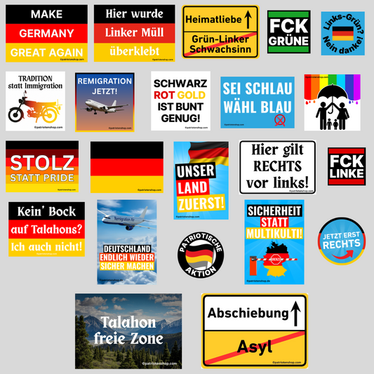 22er Paket/ALLE Motive (110 - 2200 Stück)