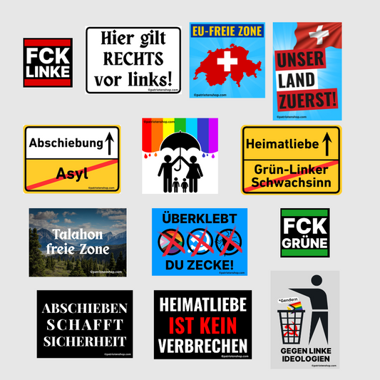 13er Schweiz Paket (65 - 1.300 Stück)