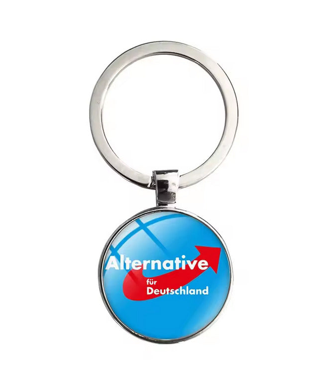 Schlüsselanhänger "Alternative für Deutschland" Blau