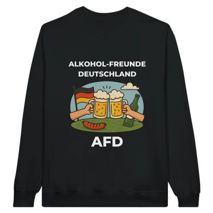 Alkohol Freunde Deutschland PULLOVER | schwarz | Größe L | Retoure